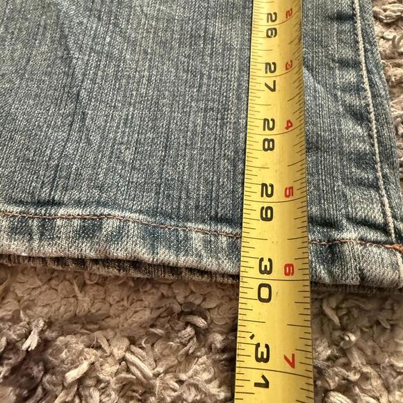 Y2K Candie’s Low Rise Bootcut Jeans Faded Wash Stretch Denim Size 7 - Picture 8 of 8